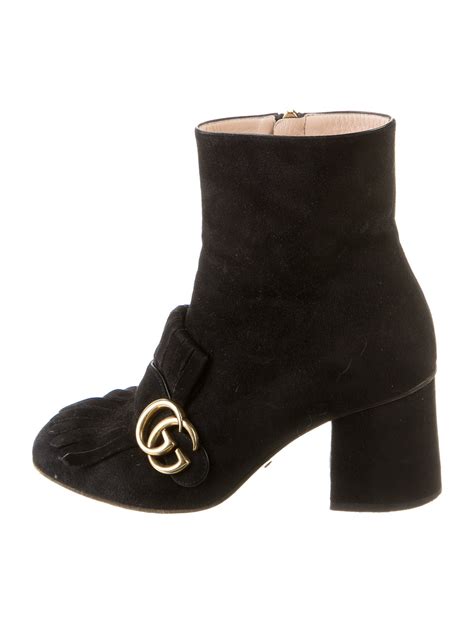 gucci suede boots|high heel gucci boots.